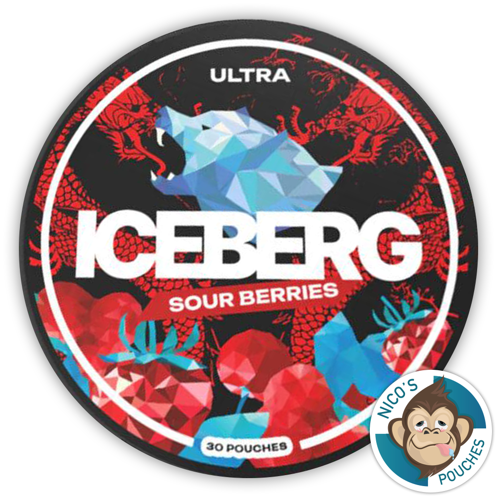 Iceberg Ultra Sour Berries 150mg – Nico's Pouches